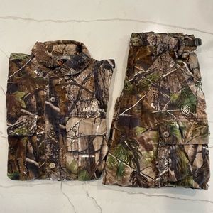 Game Winner Camo Long Sleeve Set, Size Adult S